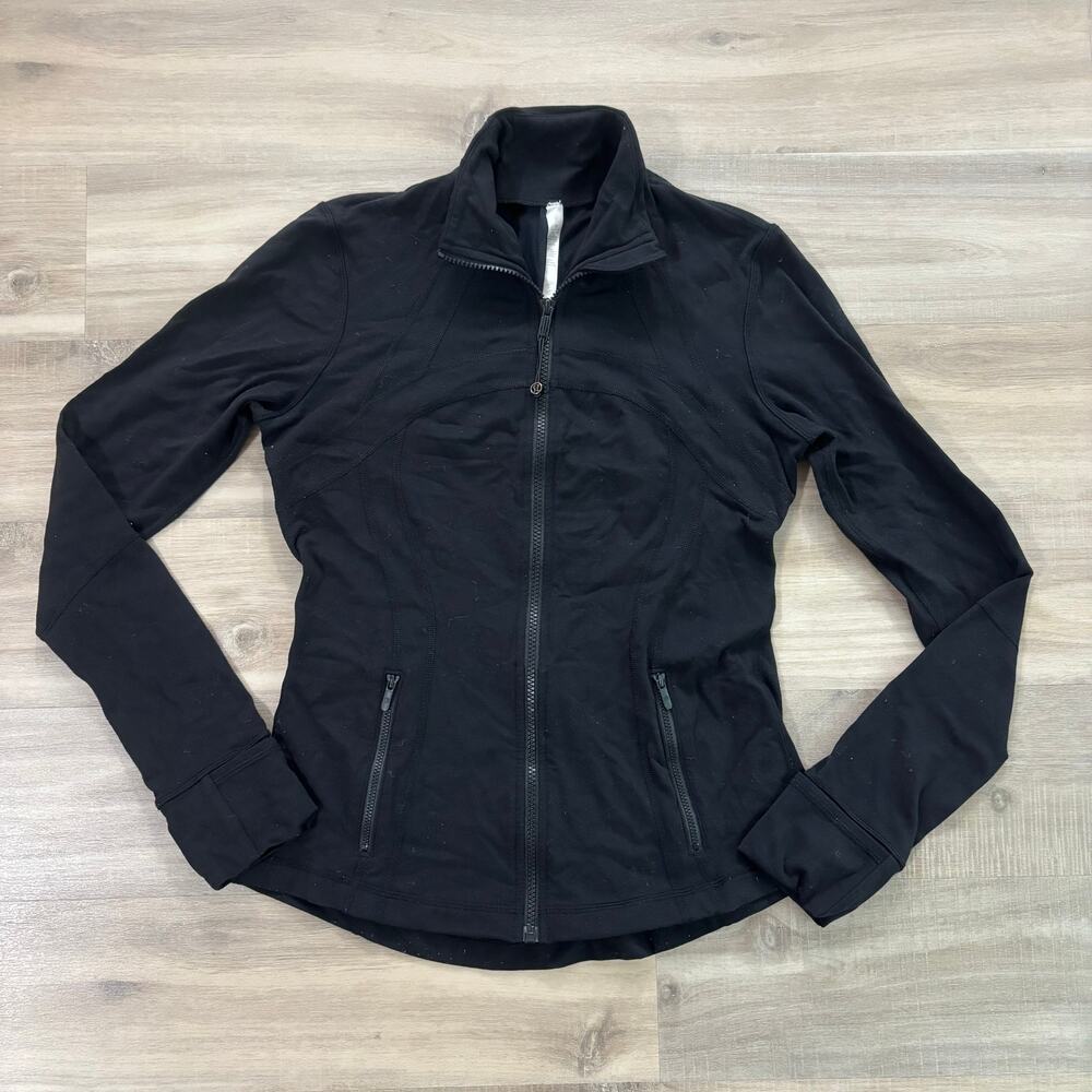 Lululemon Define Jacket Women Size 8 Black Luon
